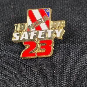 NRA Safety 23 Lapel Pin 1996 Enamel Gold Tone Collectible